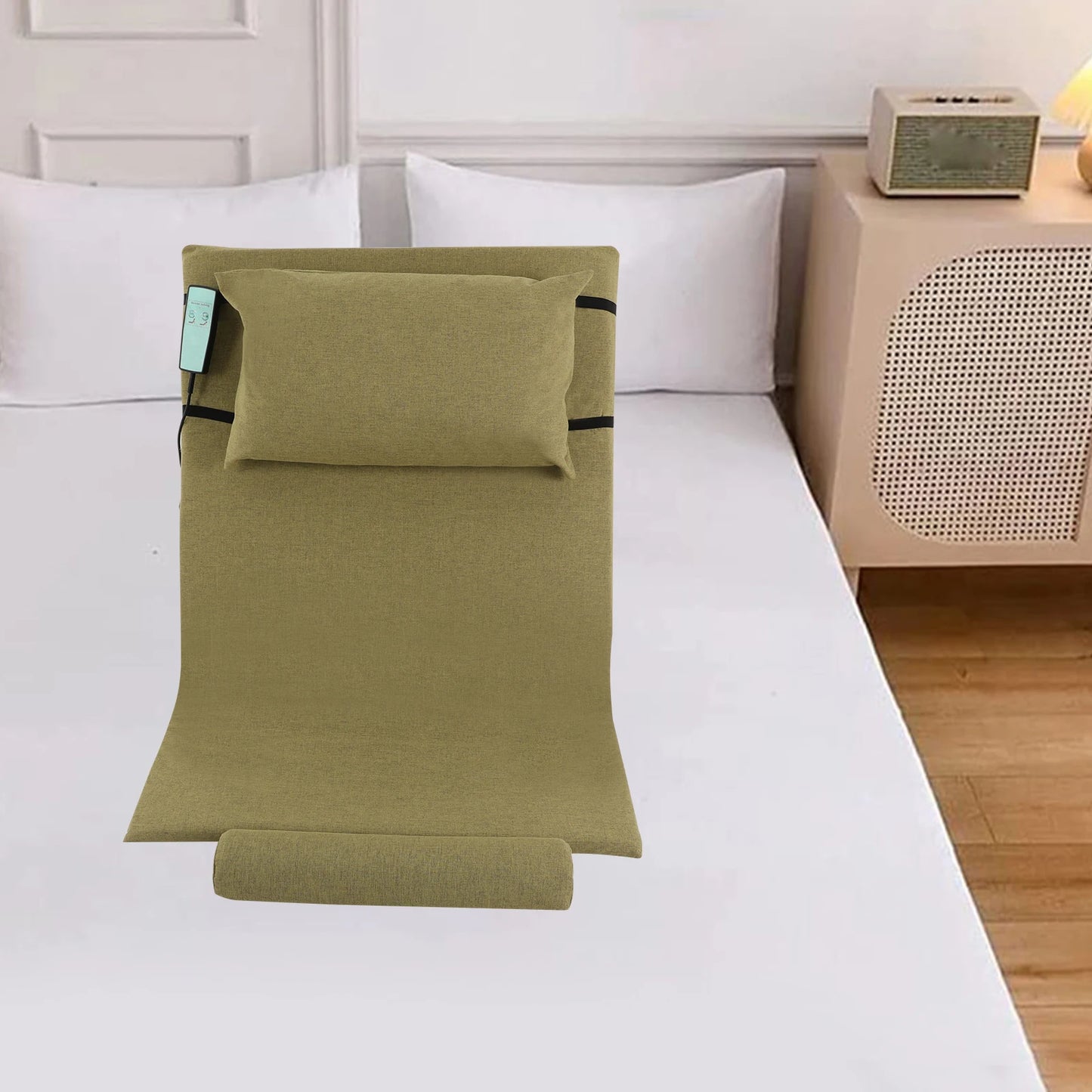 Premium Elektrische Bettrückenlehne für Senioren – Kopfstütze & Kabel-Fernbedienung