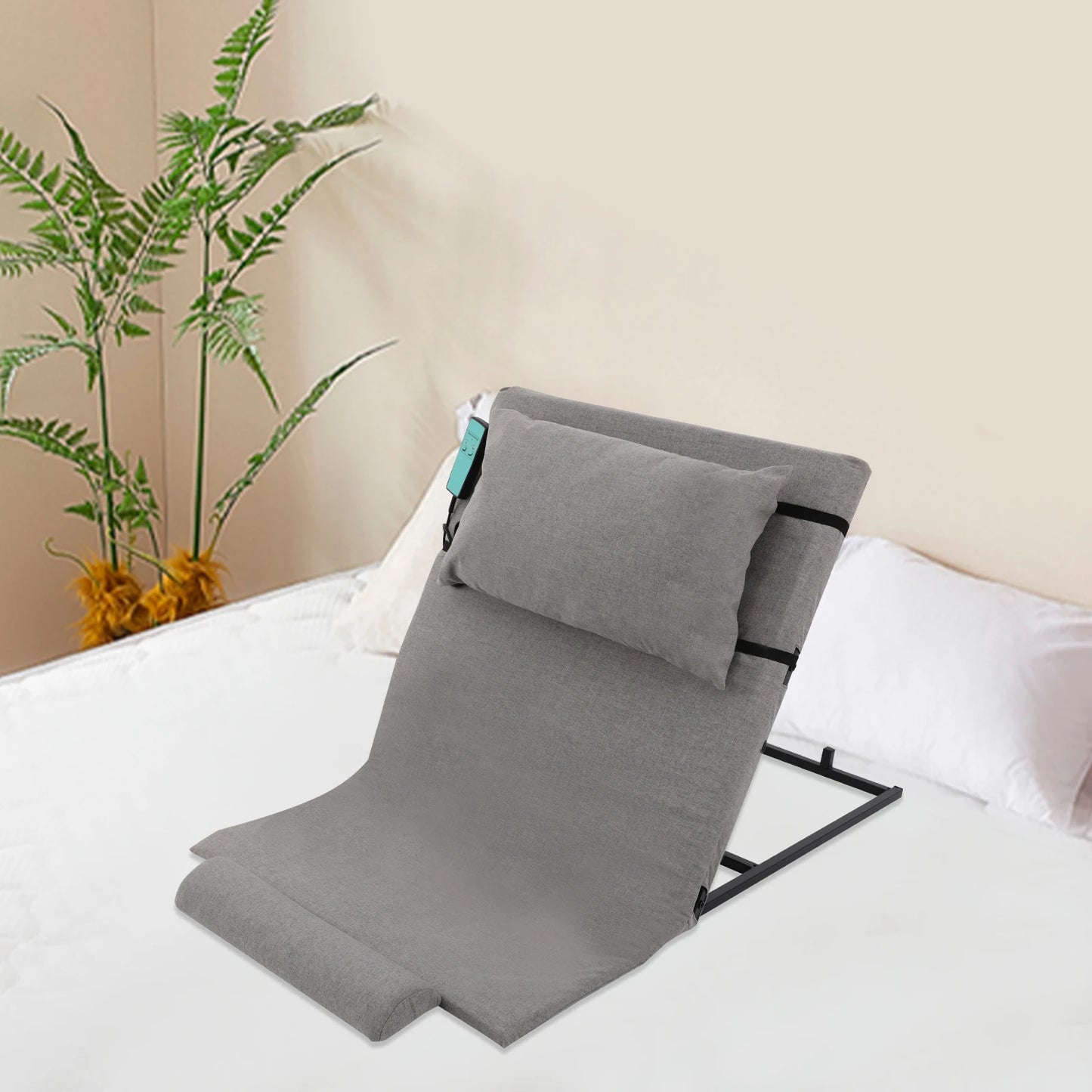 Premium Elektrische Bettrückenlehne für Senioren – Kopfstütze & Kabel-Fernbedienung